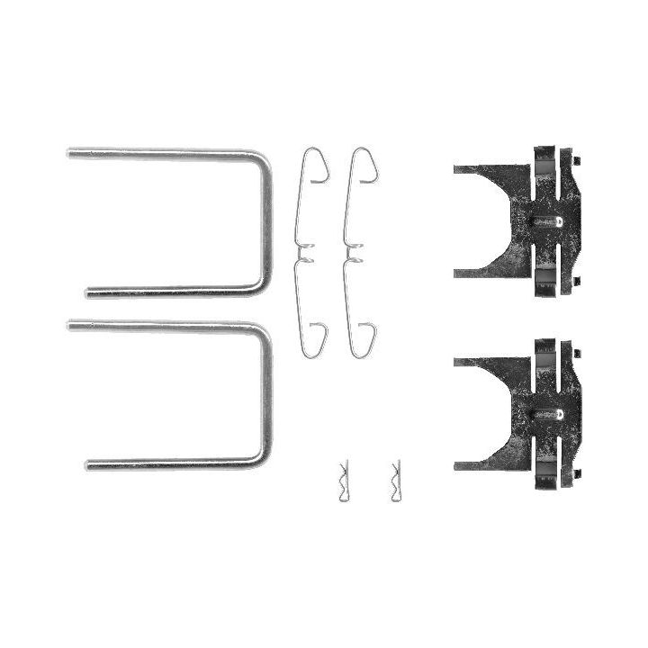 Priedų komplektas, diskinių stabdžių trinkelės MINTEX MBA928