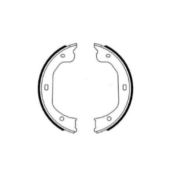 Stabdžių trinkelių komplektas, stovėjimo stabdis MINTEX MFR773