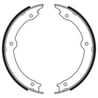 Stabdžių trinkelių komplektas, stovėjimo stabdis MINTEX MFR774