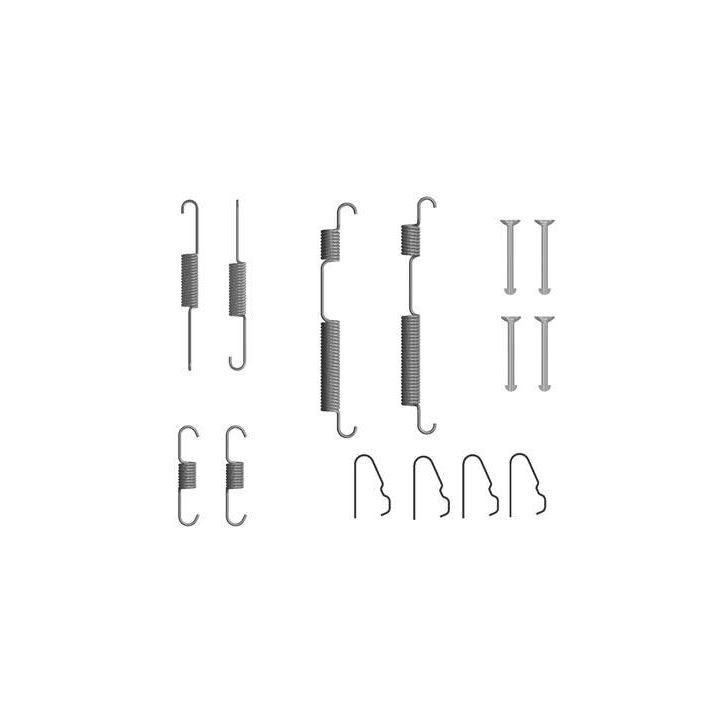 Priedų komplektas, stabdžių trinkelės MINTEX MBA54