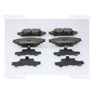 Stabdžių trinkelių rinkinys, diskinis stabdys TRISCAN 8110 13182