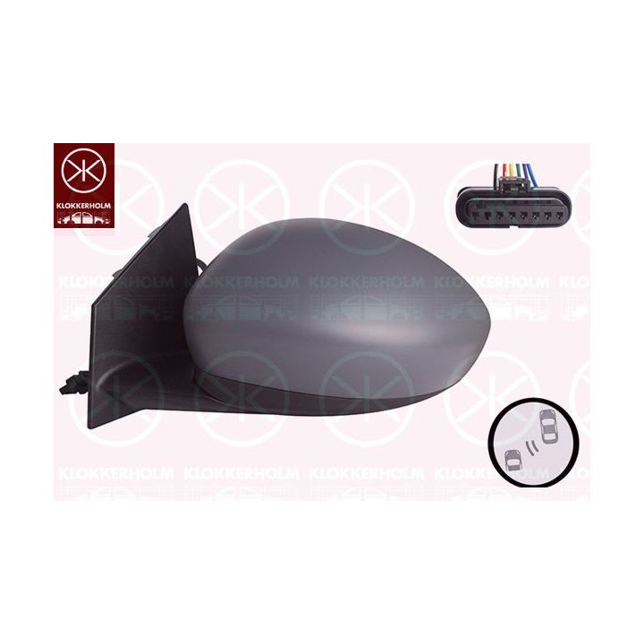 Išorinis veidrodėlis KLOKKERHOLM 20101043