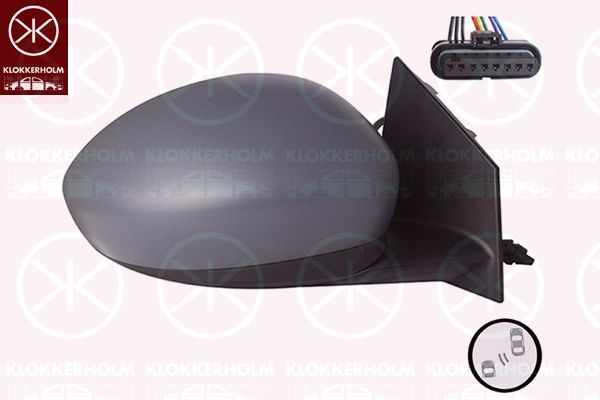 Išorinis veidrodėlis KLOKKERHOLM 20101044