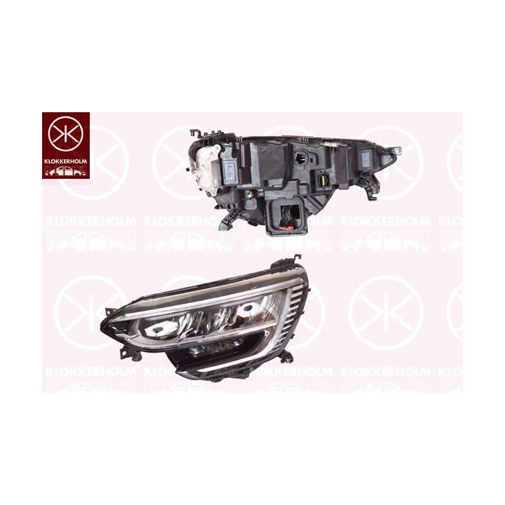 Priekinis žibintas KLOKKERHOLM 60460186A1