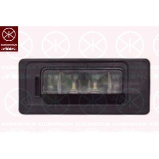 Valstybinio numerio apšvietimas KLOKKERHOLM 95310855