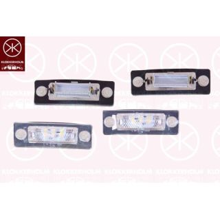 Valstybinio numerio apšvietimas KLOKKERHOLM 95390859