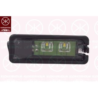 Valstybinio numerio apšvietimas KLOKKERHOLM 95470852