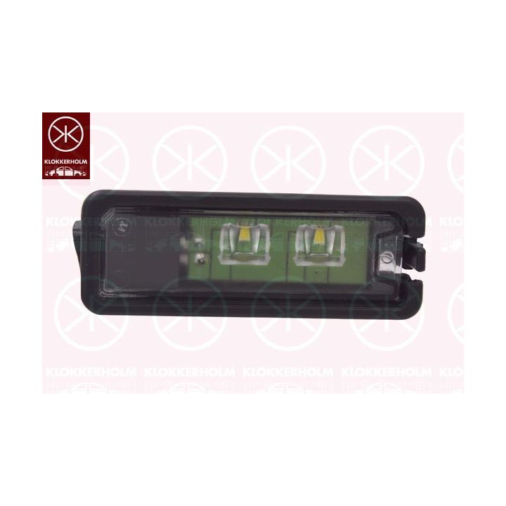 Valstybinio numerio apšvietimas KLOKKERHOLM 95470852