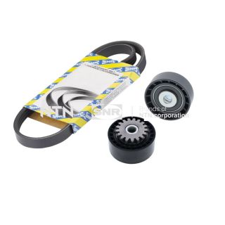 V formos rumbuotas diržas, komplektas SNR KA855.37