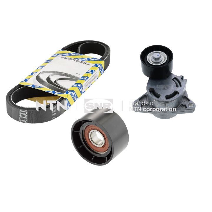 V formos rumbuotas diržas, komplektas SNR KA855.56