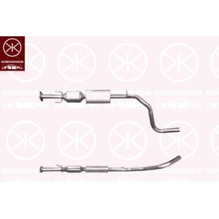Katalizatoriaus keitiklis KLOKKERHOLM 20298601