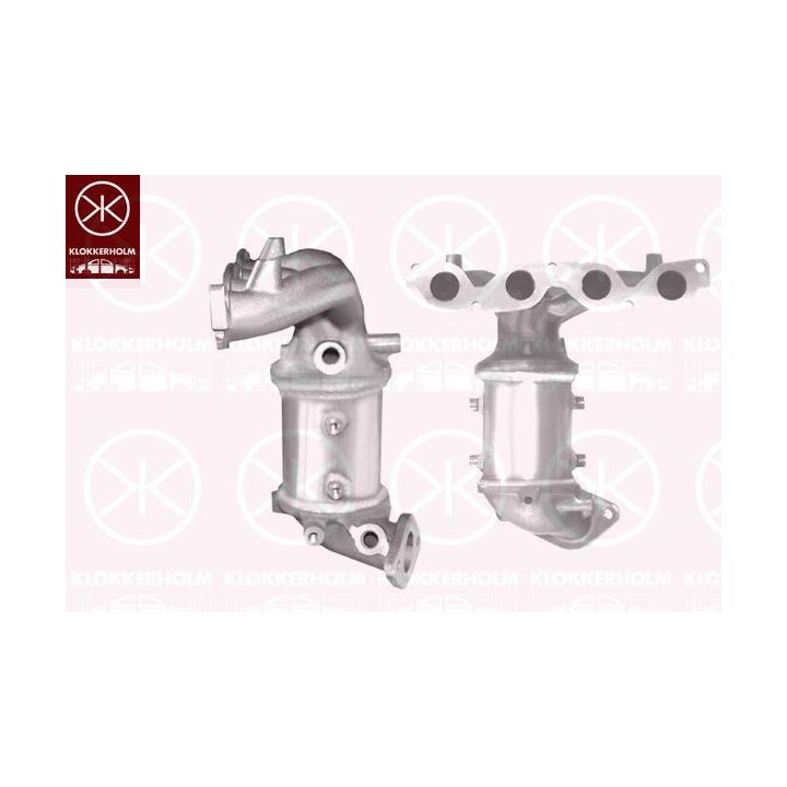 Katalizatoriaus keitiklis KLOKKERHOLM 32798601