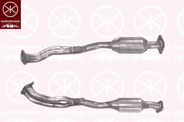 Katalizatoriaus keitiklis KLOKKERHOLM 34578601