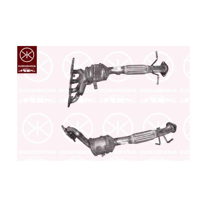 Katalizatoriaus keitiklis KLOKKERHOLM 34768600