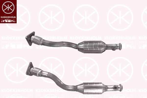 Katalizatoriaus keitiklis KLOKKERHOLM 60378600