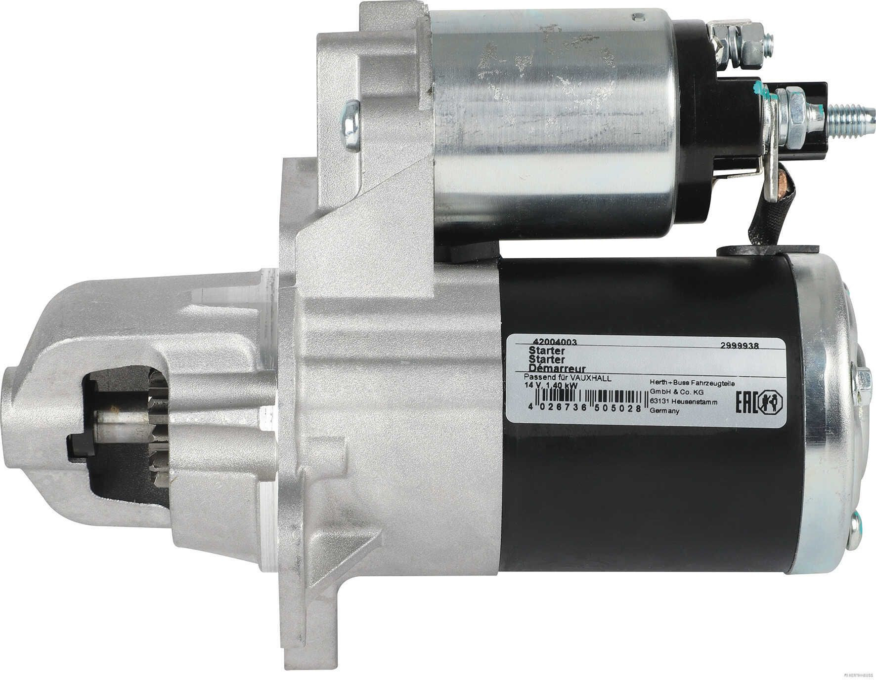 Starteris HERTH+BUSS ELPARTS 42004003