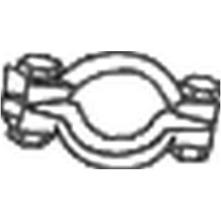 Spaustukas, išmetimo sistema KLOKKERHOLM 254-930