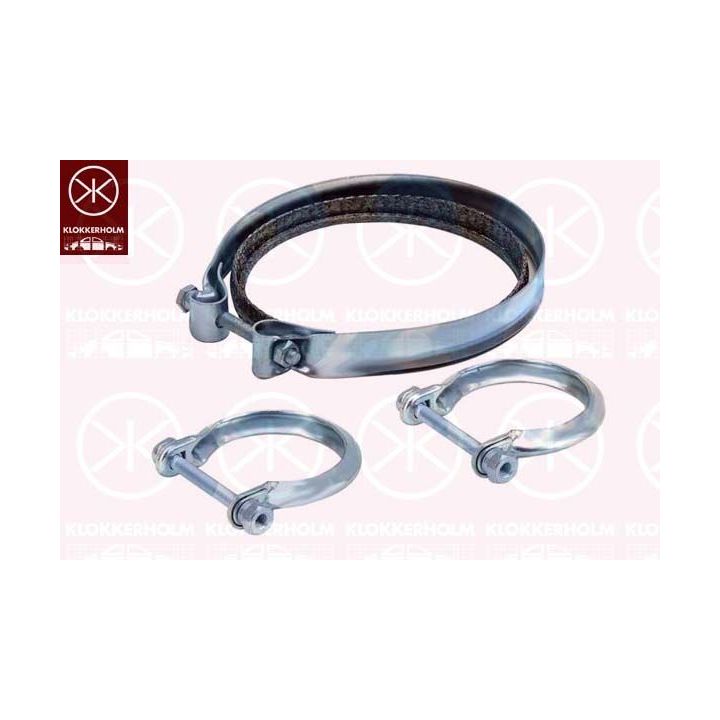 Montavimo komplektas, išmetimo sistema KLOKKERHOLM 55088603