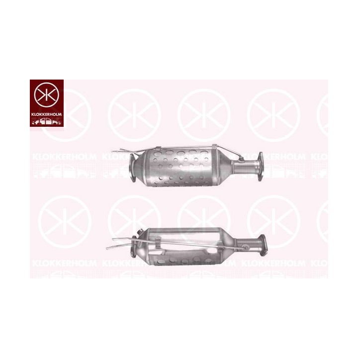 Suodžių / kietųjų dalelių filtras, išmetimo sistema KLOKKERHOLM 25568601