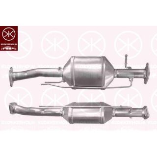 Suodžių / kietųjų dalelių filtras, išmetimo sistema KLOKKERHOLM 25788600