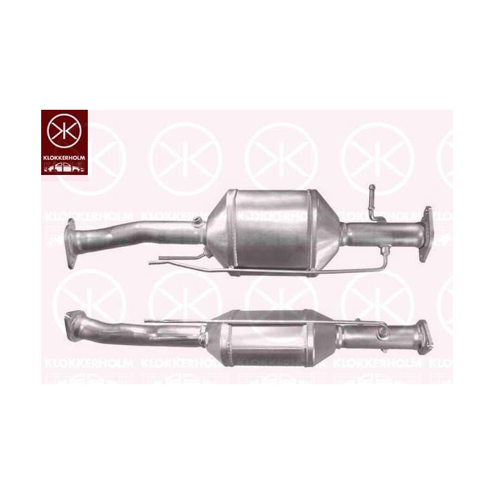 Suodžių / kietųjų dalelių filtras, išmetimo sistema KLOKKERHOLM 25788600