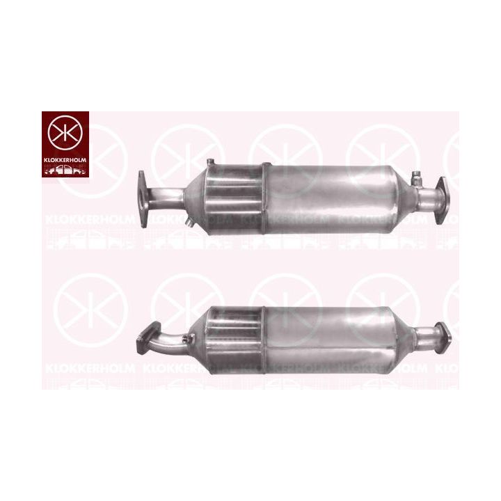 Suodžių / kietųjų dalelių filtras, išmetimo sistema KLOKKERHOLM 31698600