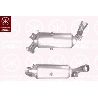 Suodžių / kietųjų dalelių filtras, išmetimo sistema KLOKKERHOLM 35188600