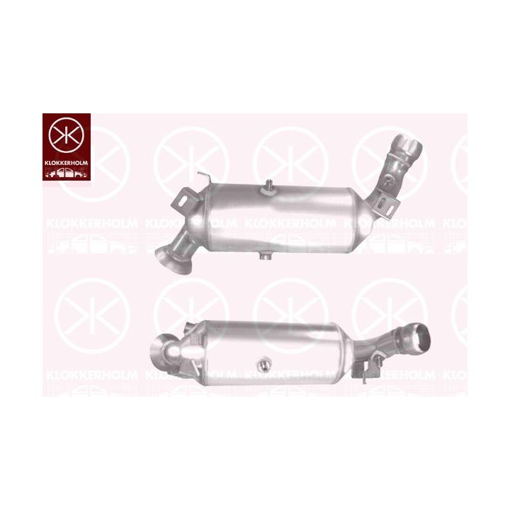 Suodžių / kietųjų dalelių filtras, išmetimo sistema KLOKKERHOLM 35188600