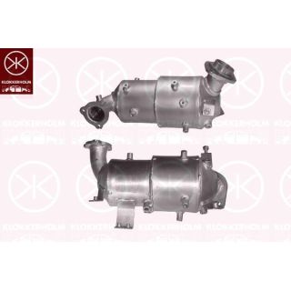 Suodžių / kietųjų dalelių filtras, išmetimo sistema KLOKKERHOLM 81798600