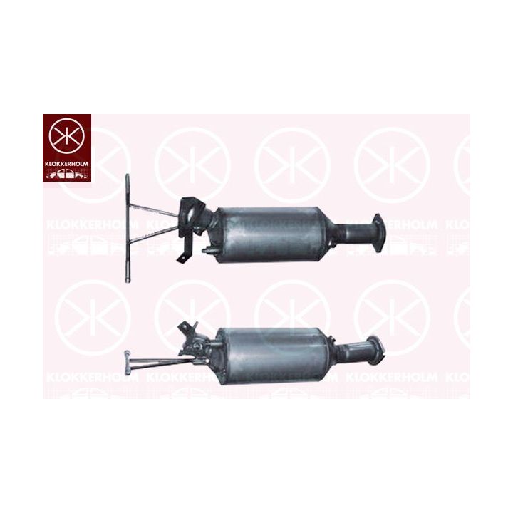 Suodžių / kietųjų dalelių filtras, išmetimo sistema KLOKKERHOLM 90608600