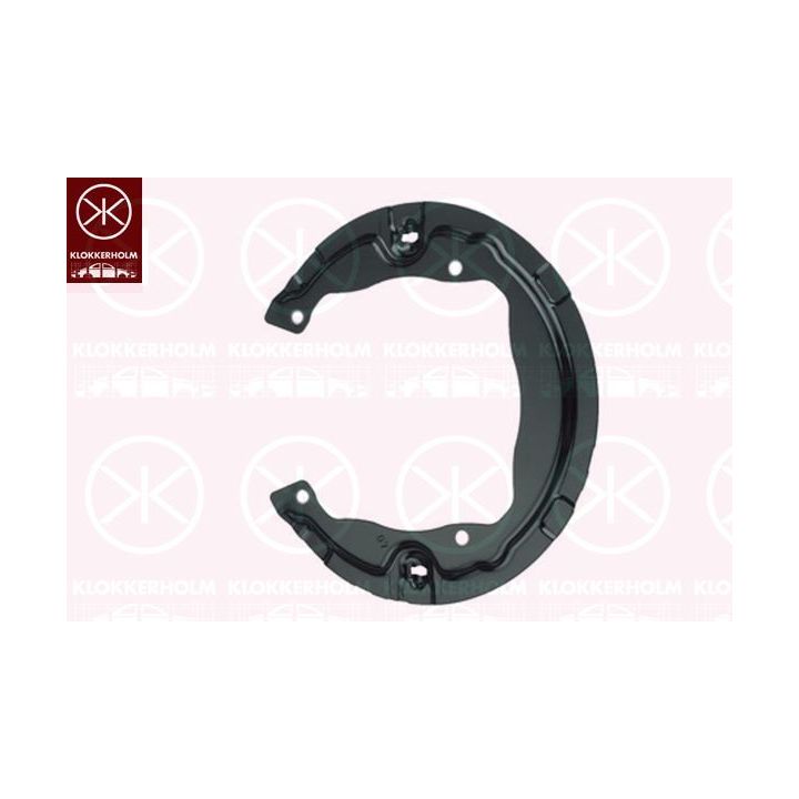 Apsauginis skydas, stabdžių diskas KLOKKERHOLM 0067870