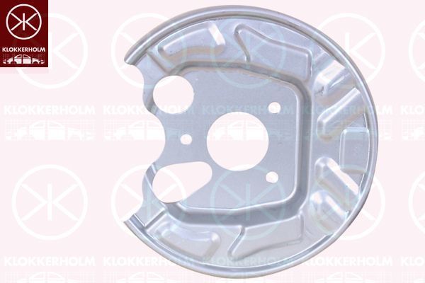Apsauginis skydas, stabdžių diskas KLOKKERHOLM 0551877