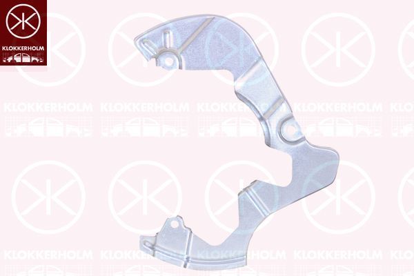 Apsauginis skydas, stabdžių diskas KLOKKERHOLM 2008377