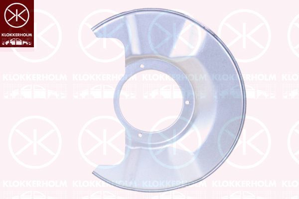 Apsauginis skydas, stabdžių diskas KLOKKERHOLM 2901370