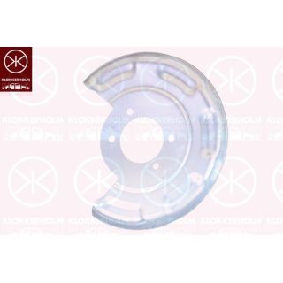 Apsauginis skydas, stabdžių diskas KLOKKERHOLM 3136877