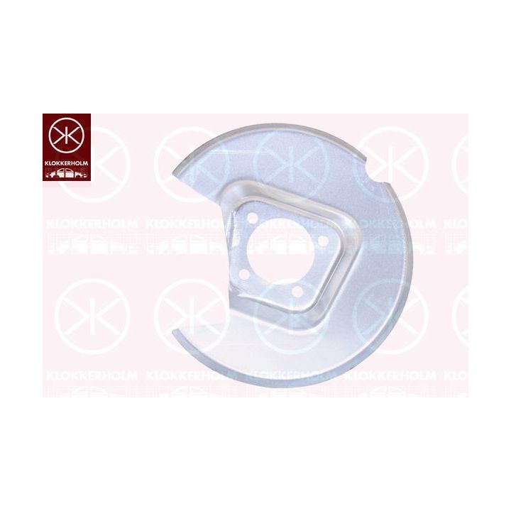 Apsauginis skydas, stabdžių diskas KLOKKERHOLM 5528875