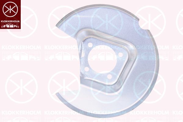 Apsauginis skydas, stabdžių diskas KLOKKERHOLM 5528875