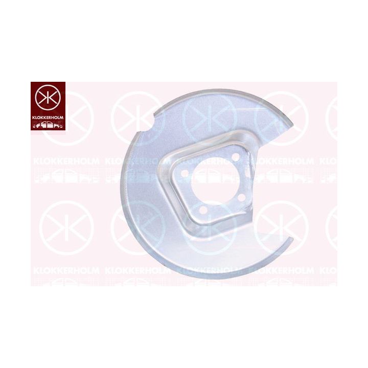 Apsauginis skydas, stabdžių diskas KLOKKERHOLM 5528876