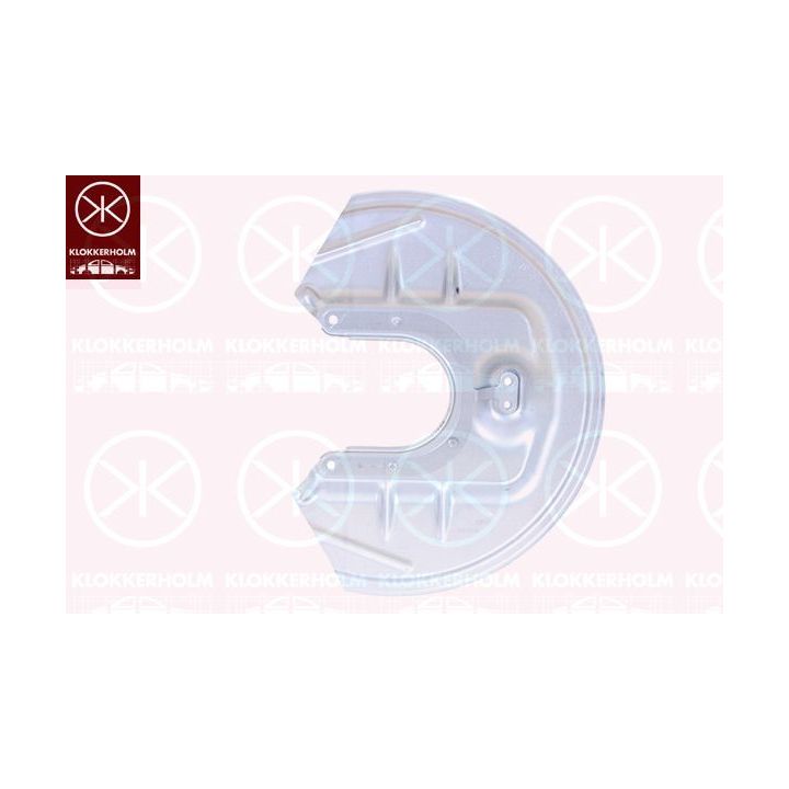 Apsauginis skydas, stabdžių diskas KLOKKERHOLM 5537870