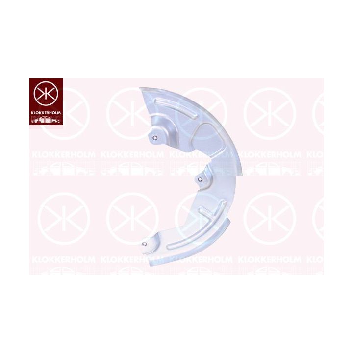 Apsauginis skydas, stabdžių diskas KLOKKERHOLM 6089377