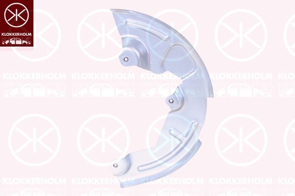 Apsauginis skydas, stabdžių diskas KLOKKERHOLM 6089377
