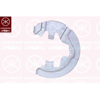 Apsauginis skydas, stabdžių diskas KLOKKERHOLM 6425375