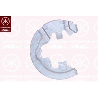 Apsauginis skydas, stabdžių diskas KLOKKERHOLM 6425376