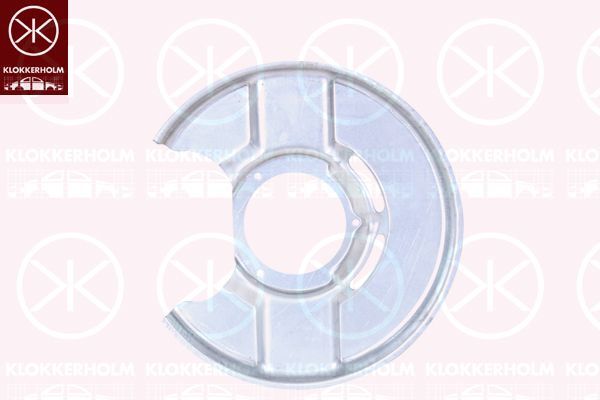 Apsauginis skydas, stabdžių diskas KLOKKERHOLM 6521370
