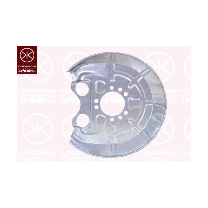 Apsauginis skydas, stabdžių diskas KLOKKERHOLM 6522870