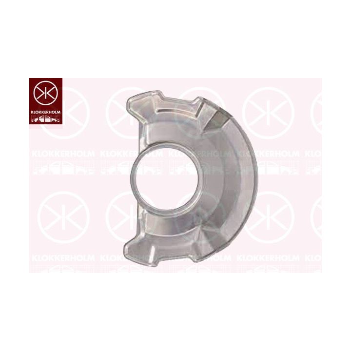 Apsauginis skydas, stabdžių diskas KLOKKERHOLM 6814379