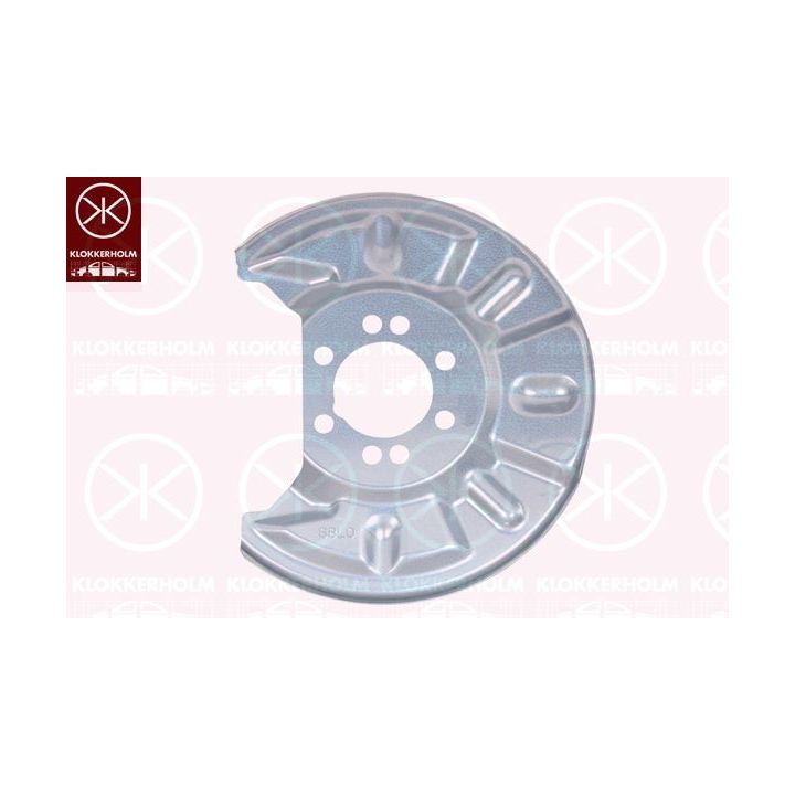 Apsauginis skydas, stabdžių diskas KLOKKERHOLM 6816870