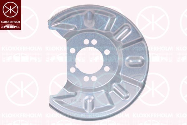 Apsauginis skydas, stabdžių diskas KLOKKERHOLM 6816870