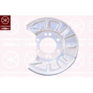 Apsauginis skydas, stabdžių diskas KLOKKERHOLM 6826870