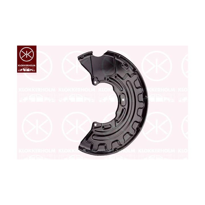 Apsauginis skydas, stabdžių diskas KLOKKERHOLM 9545375